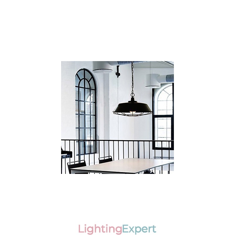 Wrought Iron Country Restoring Ancient Ways Single Head Droplight Lamp Light