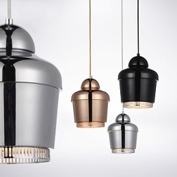 Pendant Lamp 1 Light Modern Simplicity Golden Chrome Black White Carbon Steel Metal Chandelier
