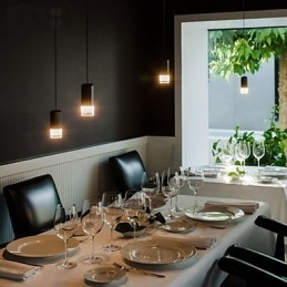 Northern Europe Contracted And Geometric Cord design Pendant Light