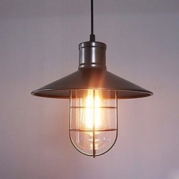 Vintage Retro Mini Style Painting Pendant Light