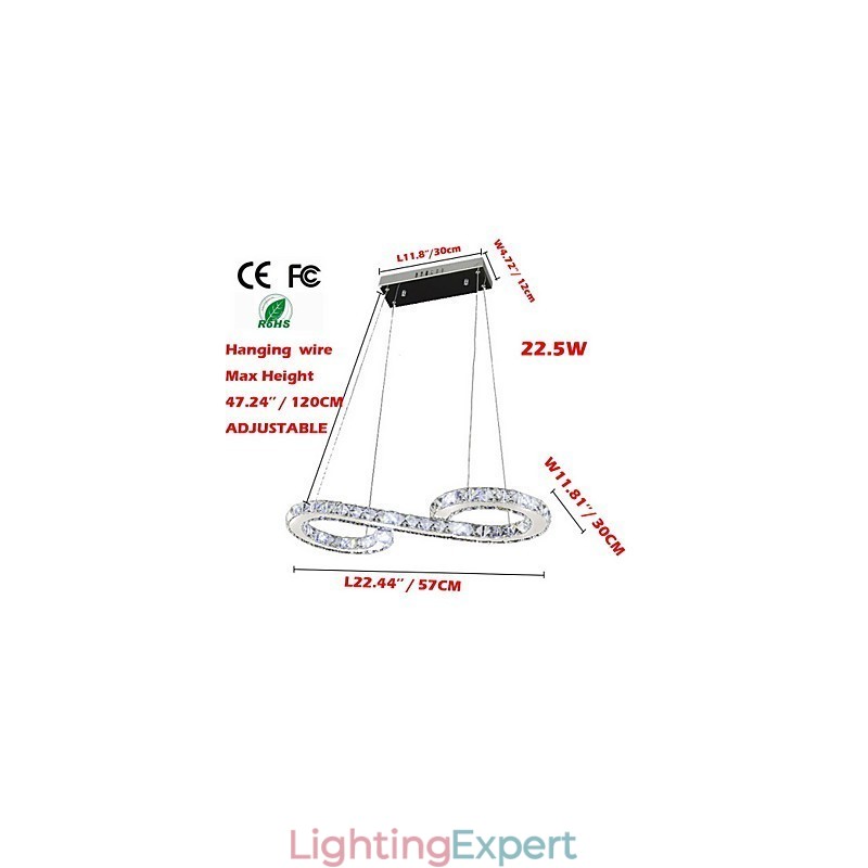 Model Pendant Light Modern Crystal Lamps Lighting Luxurious Ceiling Light Fixtures
