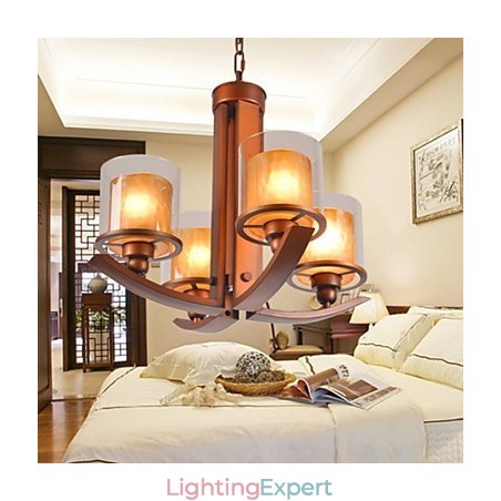 Traditional Classic Retro Mini Style Painting Metal Chandelier Traditional Classic Retro Mini Style Painting Metal Chandelier
