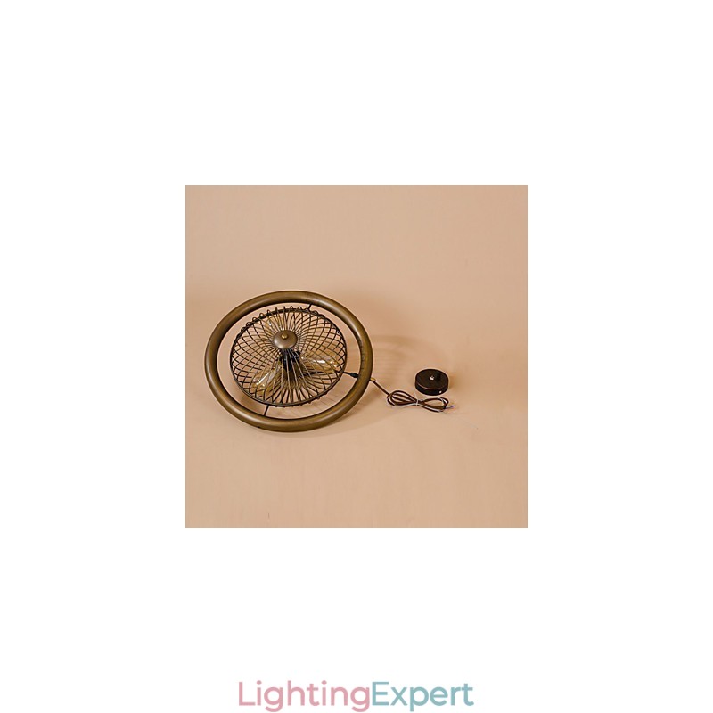 Retro Classic Metal Ceiling Fan Lights Simple Pendant Lamps Cafe Pendant Lamp