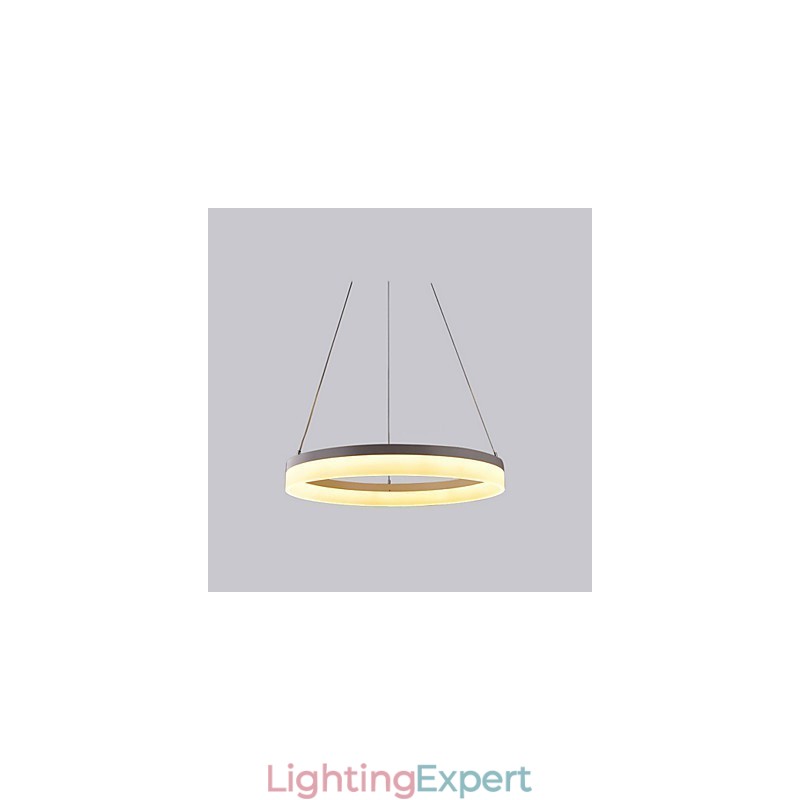 1 Ring 3 Rings Art Deco Chandelier 60cm Suspended Light 36W