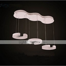 Three C Type Acrylic Chandelier Chandelier