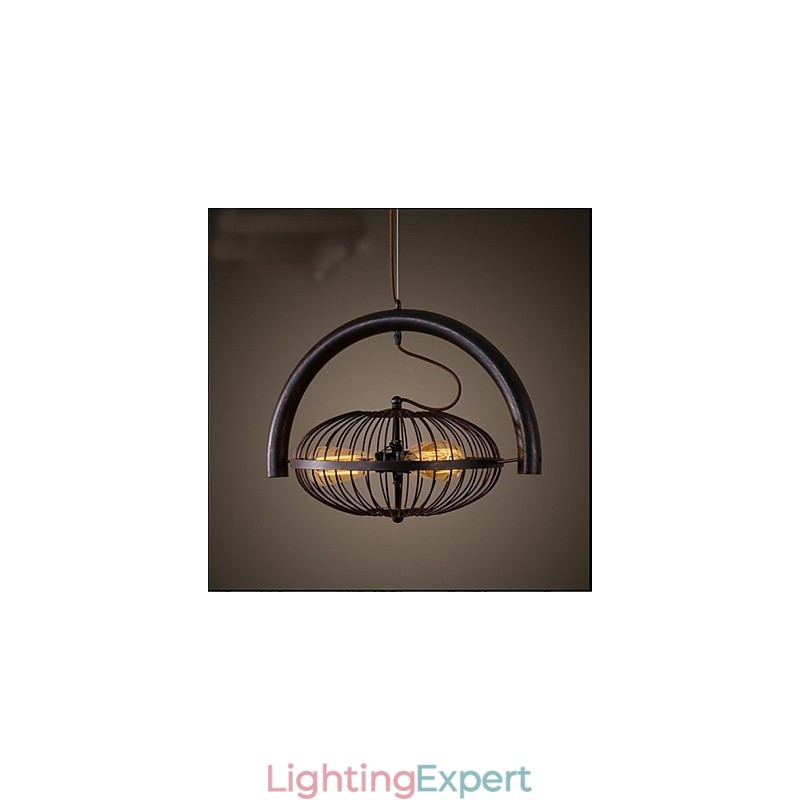 Retro Industrial Wind lamp fan pendant lamp American style