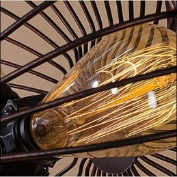 Retro Industrial Wind lamp fan pendant lamp American style