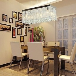 Modern Contemporary Crystal Crystal Chandelier