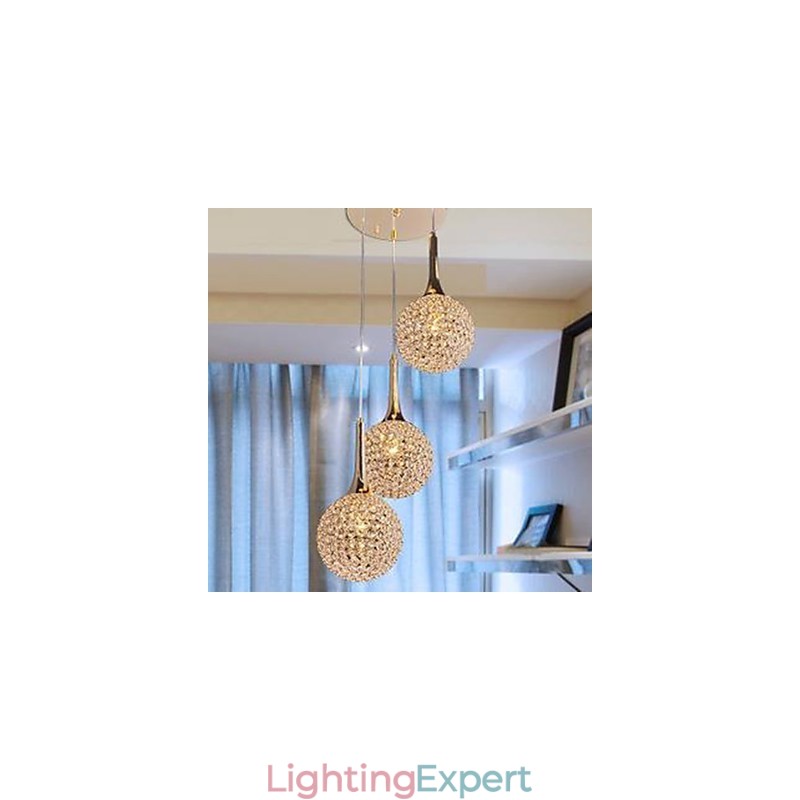 Modern Crystal Chandelier Dish