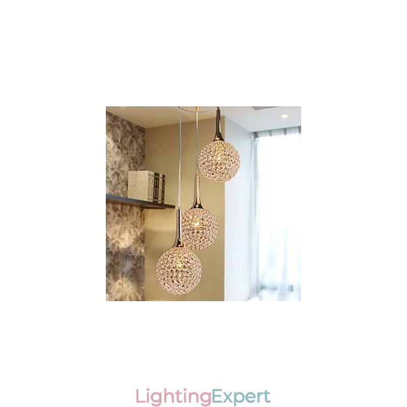 Modern Crystal Chandelier Dish
