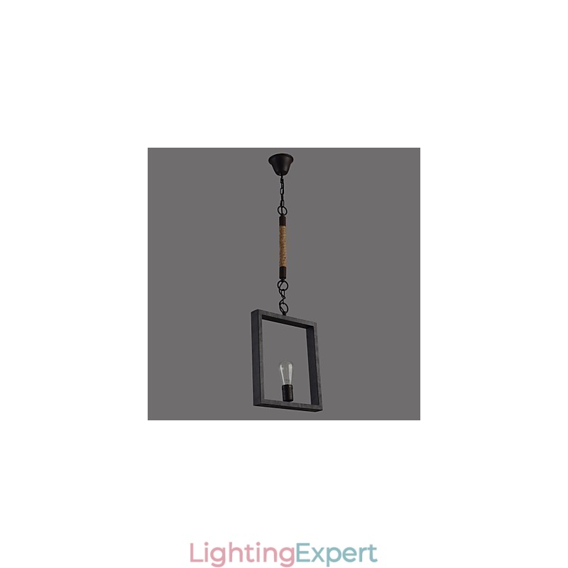 Pendant Rustic Lodge Vintage Retro Dininging Shopping Store Metal
