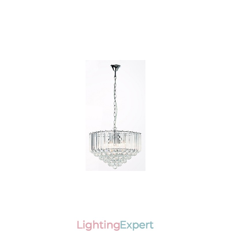 Modern Acrylic Crystal Style Chandelier 5 Lights