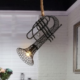 American Country Hemp lace T Retro Decorative Chandelier Chandelier