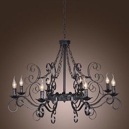Traditional Classic Candle Style Others Chandelier