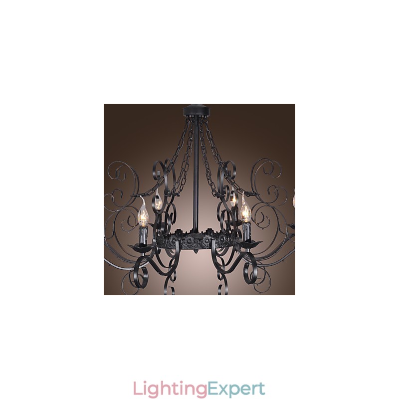Traditional Classic Candle Style Others Chandelier