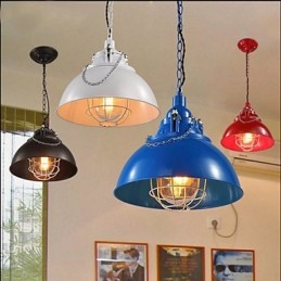 The Metal Iron lamp Single Head Pot Chandelier