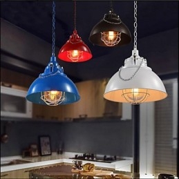 The Metal Iron lamp Single Head Pot Chandelier