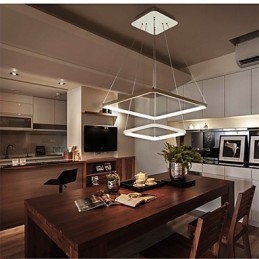 Modern Design 4Pendant Light Two Rings
