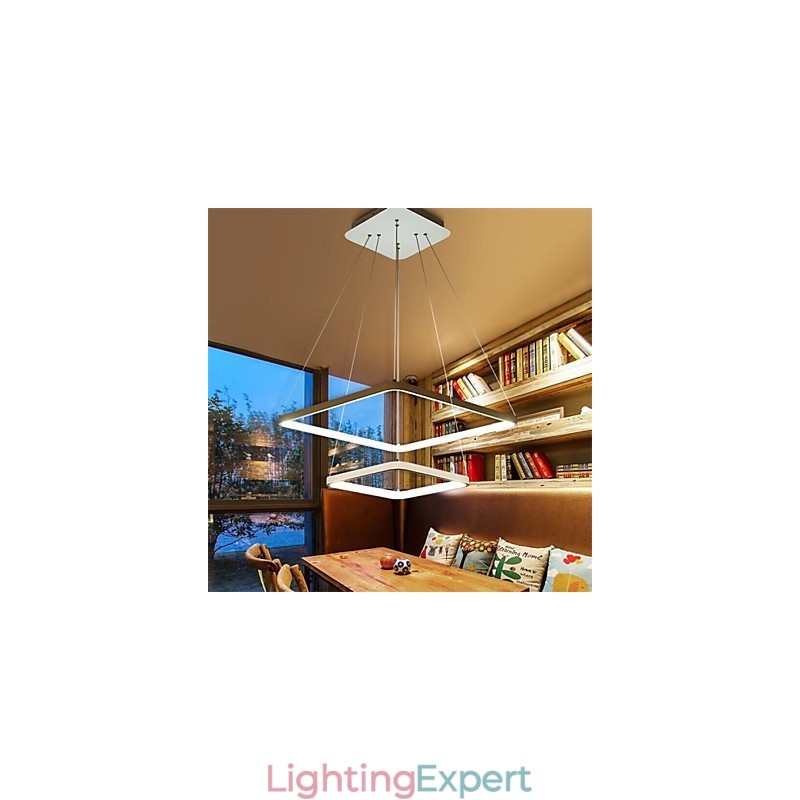 Modern Design 4Pendant Light Two Rings