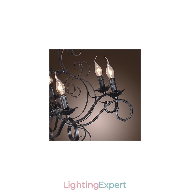 Traditional Classic Candle Style Others Chandelier