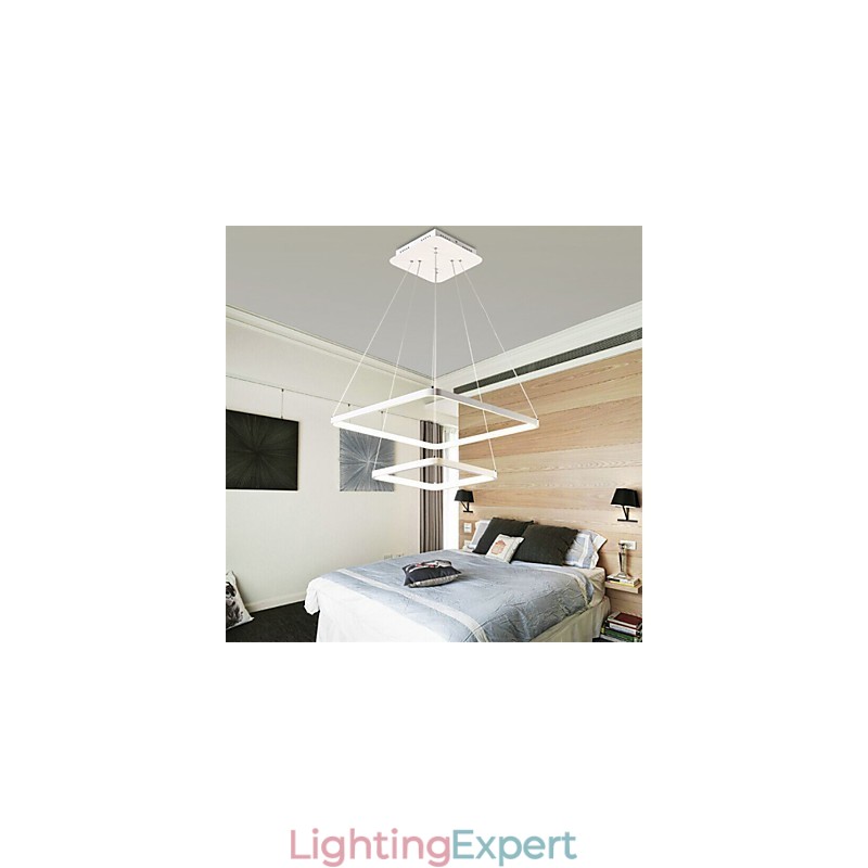 Modern Design 4Pendant Light Two Rings