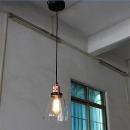 Minimalist Unique Retro Glass Chandelier