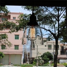 Minimalist Unique Retro Glass Chandelier