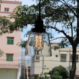 Minimalist Unique Retro Glass Chandelier