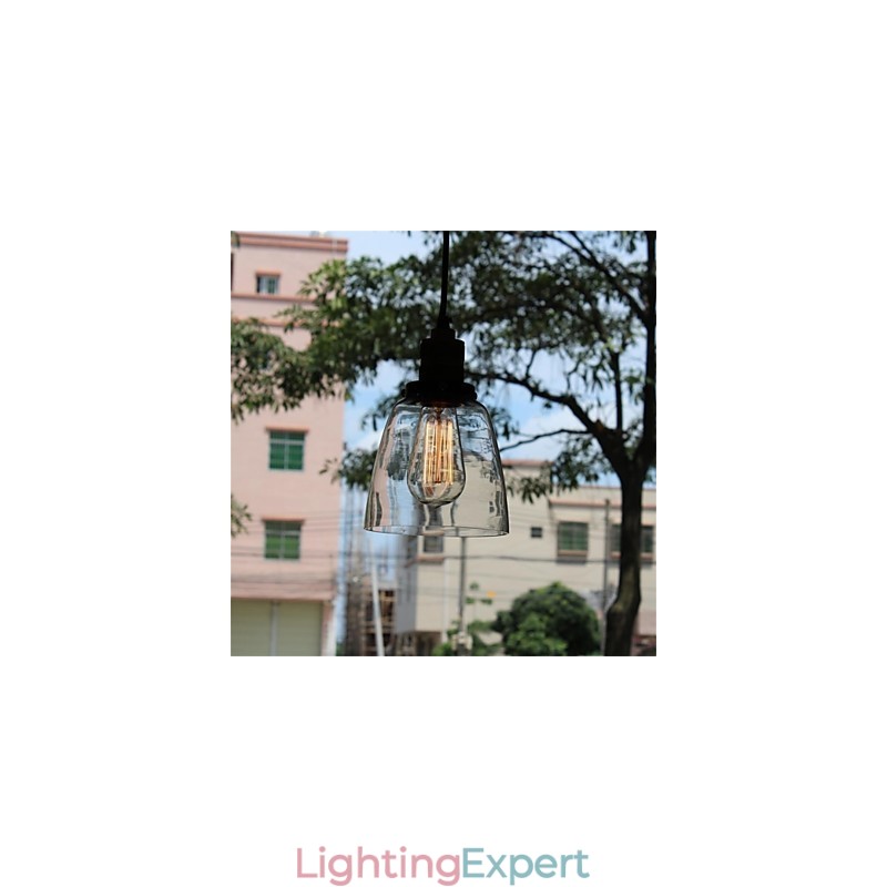 Minimalist Unique Retro Glass Chandelier