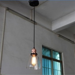 Minimalist Unique Retro Glass Chandelier