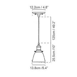 Pendant Lights Traditional Classic Vintage Retro Metal