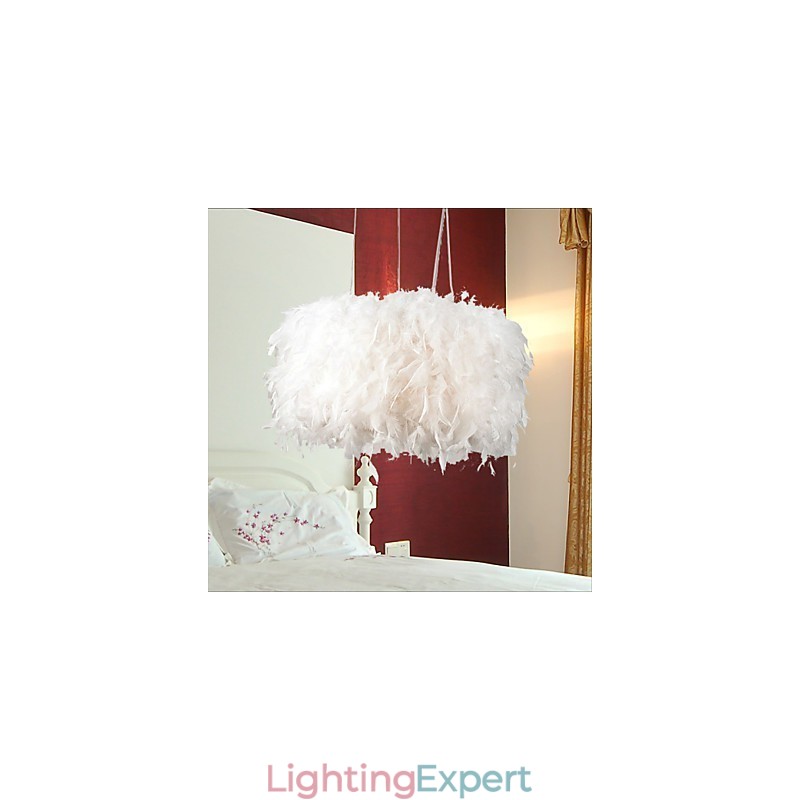 Hot Selling Dia Fashion Feather Chandelier Modern Light