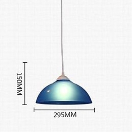 Single Head Acrylic Line Transparent Chimney Droplight Supermarket Lamp