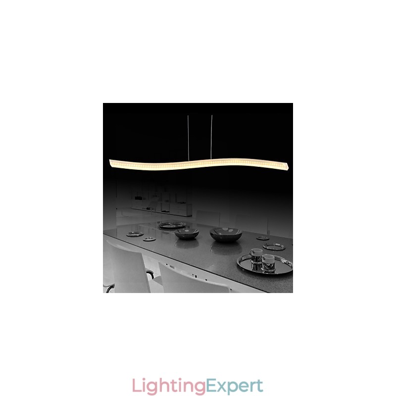 Modern Contemporary Chrome Pendant Light
