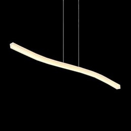 Modern Contemporary Chrome Pendant Light