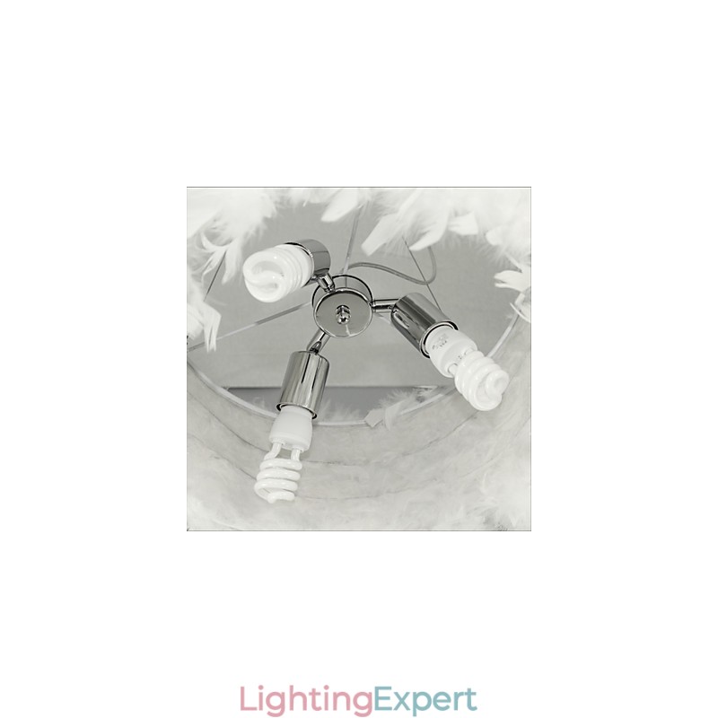Hot Selling Dia Fashion Feather Chandelier Modern Light