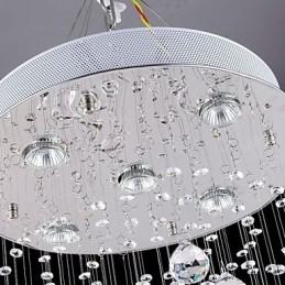 Modern Contemporary Traditional Classic Rustic Lodge Vintage Country Island Crystal Electroplated Metal Pendant Light