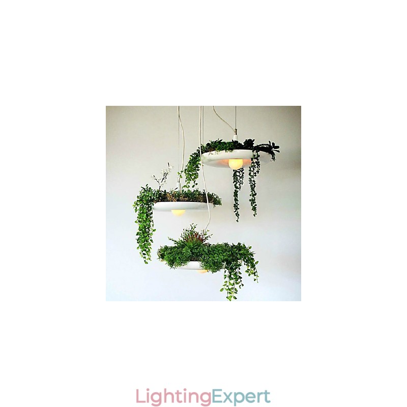 Aluminum Droplight Nordic Creative Contracted Sky Garden Lamps And Lanterns Light No Soil Plant