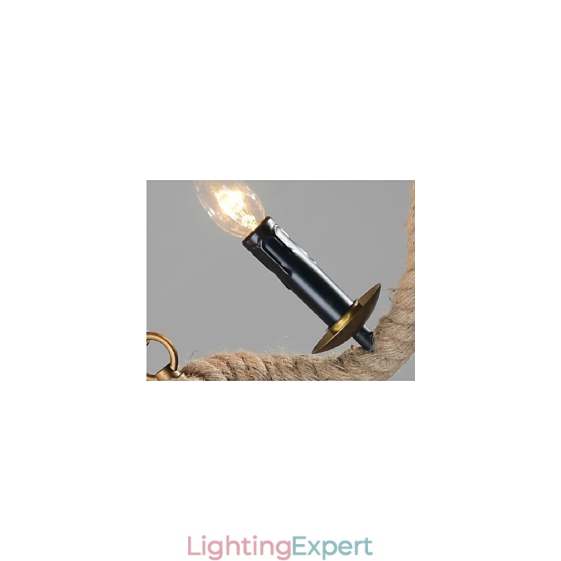 Traditional Classic Vintage Retro Lantern Country Electroplated Metal Pendant Light