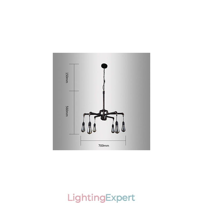Retro Metal Ceiling Light Cafe