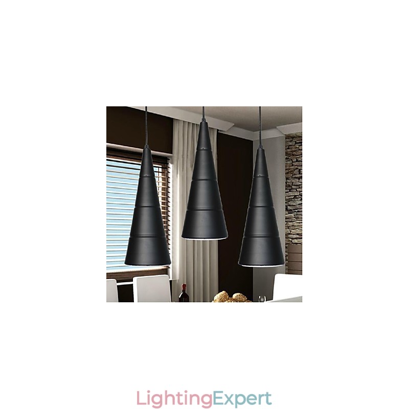 Modern Contemporary Globe Painting Metal Pendant Light
