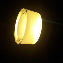 Modern Contemporary Chrome Metal Pendant Light