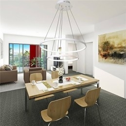 Pendant Light Modern Design High Quality Two Rings