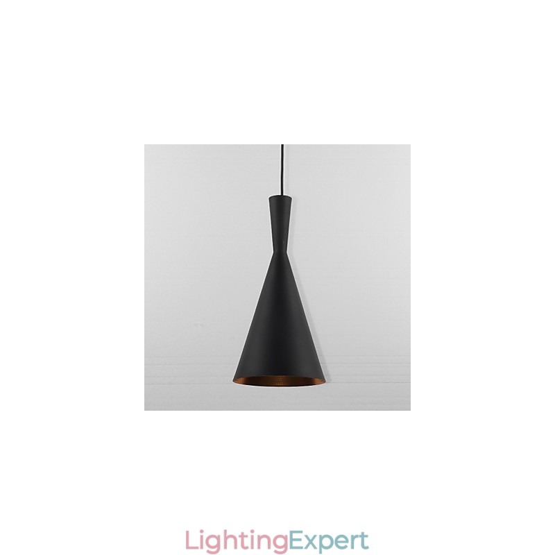 Traditional Classic Mini Style Painting Metal Pendant Light