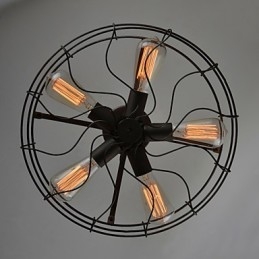 The American Country Industrial Designer Lamp Personalized Lamp European Retro Fan Ceiling Lamps