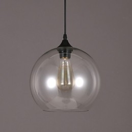 American Creative Nordic Contracted Rural Glass Ball Single Head Droplight Lanp