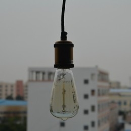 Country Painting Metal Pendant Light