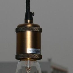 Country Painting Metal Pendant Light