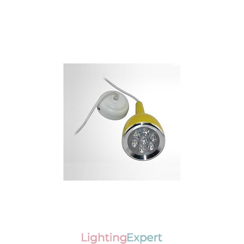 Modern Contemporary Globe Painting Metal Pendant Light