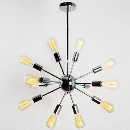 Electroplated Metal Chandelier